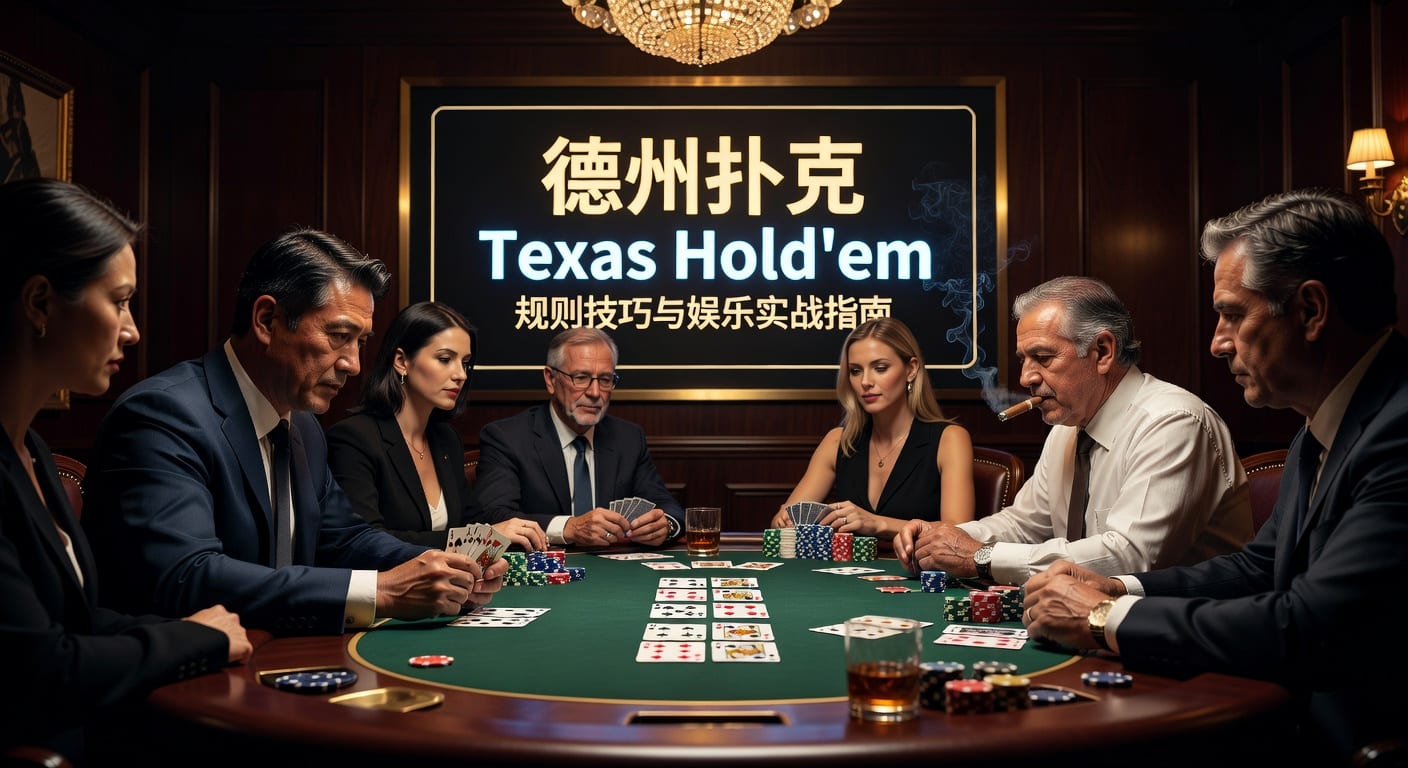 德州扑克 texas hold'em：规则、策略与实战判断