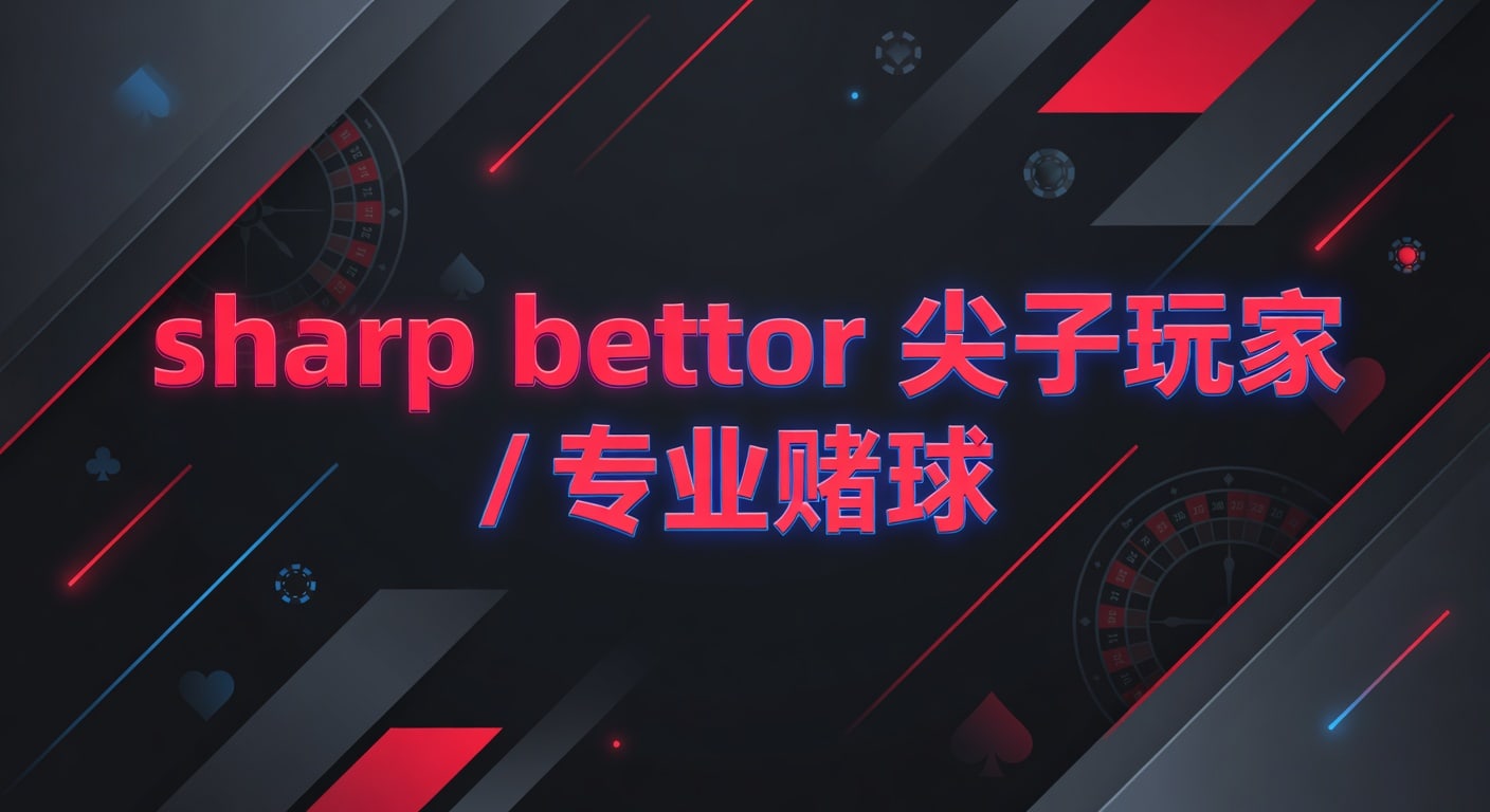 sharp bettor 尖子玩家 / 专业赌球：识别与实战思路