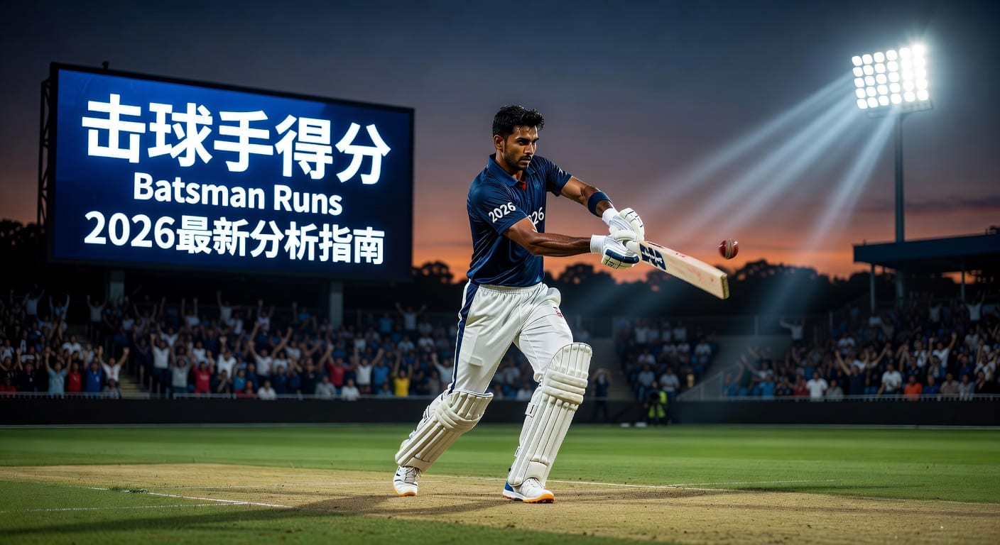 雷速体育官网｜击球手得分 Batsman Runs 实战解读