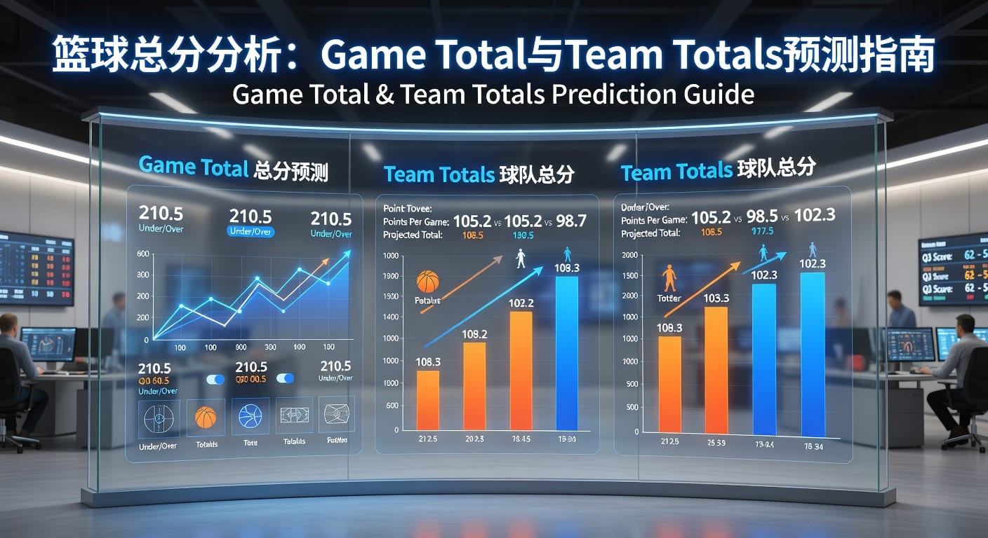 篮球总分 game total team totals实战解析