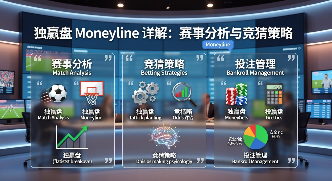 独赢盘 moneyline：新手读盘与投注技巧｜雷速体育官网